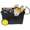 Cutie scule STANLEY pe role, capacitate mare, 60x37x43cm