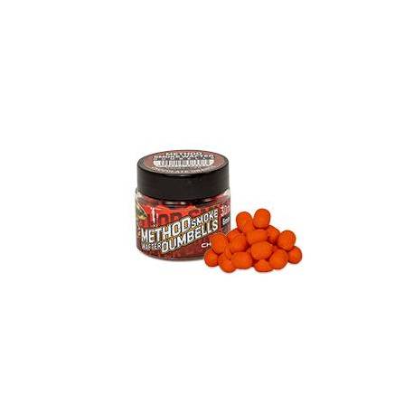 Momeli de carlig BENZAR MIX Method Smoke Wafter Dumbells, ciocolata, 6mm, 30ml