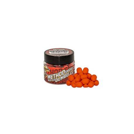 Momeli de carlig BENZAR MIX Method Smoke Wafter Dumbells, mango-butiric, 6mm, 30ml