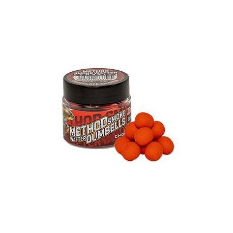 Momeli de carlig BENZAR MIX Method Smoke Wafter Dumbells, ciocolata, 8mm, 30ml