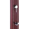 Dus solar GRE DSALR32W, rotund, aspect de lemn, 32L