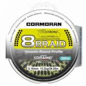 Fir textil Cormoran CoraStrong 8 Braid Green, 300m, 0.16mm, 11.4kg