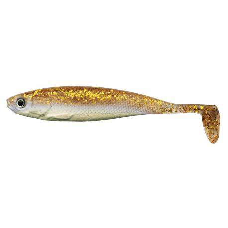 Shad Cormoran Action Fin, 10cm, 7g, Golden Seed, 2 buc./plic