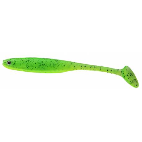 Shad Cormoran Crazy Fin, 10cm, 6g, Sunny Green, 2 buc./plic