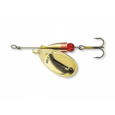 Lingurita rotativa Cormoran Bullet, Nr.1, 3g, Gold