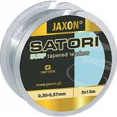 Fir Inaintas Conic JAXON Satori Surf Tapered Leader, 0.28-0.55 mm,15 m, 5 buc/plic