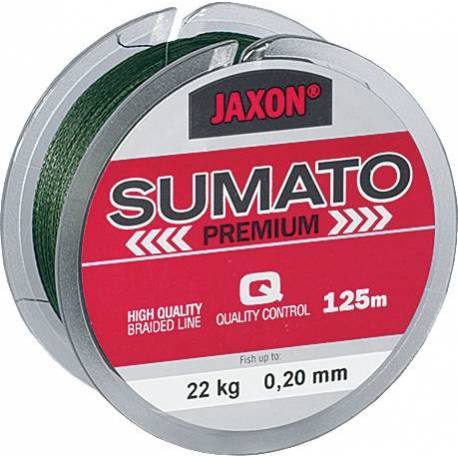 Fir textil Jaxon SUMATO PREMIUM, Dark green, 200m, 0.22mm, 25kg