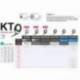 Inel FUJI ALCONITE BCKTAG Nr.7, Frosted Dark Gray
