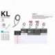 Inel lanseta FUJI ALCONITE BCKLAG Nr.12, Frosted Dark Grey