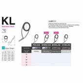 Inel lanseta FUJI ALCONITE BCKLAG Nr.25, Frosted Dark Grey