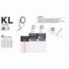Inel lanseta FUJI TITANIUM TORZITE T-KLTG nr. 20