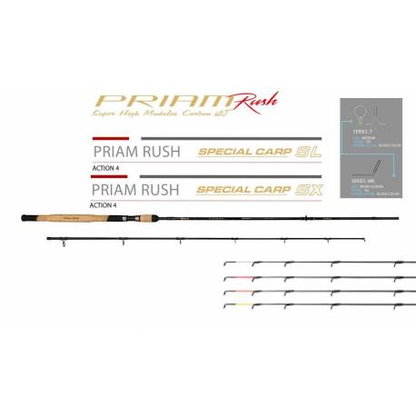 Lanseta feeder Colmic Priam Rush Special Carp SL, 3.20m, 2 tronsoane
