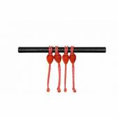 Conector elastic rubeziana COLMIC DACRON S 4x6mm Red