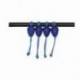 Conector elastic rubeziana COLMIC DACRON L 6x8mm Dark Blue