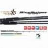 Lanseta spinning Yamaga Blanks BlueSniper 81/10 Blacky 2.48m/50-130g, 2 segmente inegale