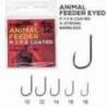 Carlige KAMASAN ANIMAL FEEDER PTFE X-STRONG, Barbless, Nr.10, 10 buc./plic