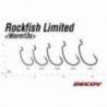 Carlige offset DECOY WORM 13S ROCK FISH LIMITED, Nr.1, 8 buc./plic