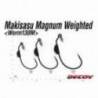 Carlige offset lestate DECOY WORM 130M MAKISAGU MAGNUM, NR.6/0, 5g, 3 buc./plic