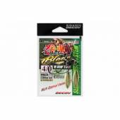 Carlige offset lestate Decoy Worm 230G Makisasu Blade Gold, Nr.2, 1.8g, 2 buc/plic