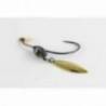 Carlige offset lestate Decoy Worm 230G Makisasu Blade Gold, Nr.2, 1.8g, 2 buc/plic