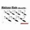 Carlige offset lestate Decoy Worm 230G Makisasu Blade Gold, Nr.2, 1.8g, 2 buc/plic