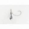 Carlige offset lestate Decoy Worm 313 Zero-dan Rock, Nr.1/0, 14g, 2 buc/plic