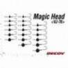 Jiguri DECOY VJ-76 Magic Head Nr.2 3.5g, NS Black, 4 buc/plic