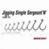 Carlige DECOY JS-1 Jigging Single Seargent N Nr.1/0, 7 buc/plic