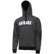 Hanorac SAVAGE GEAR Logo, gri, pentru pescuit, marimea M