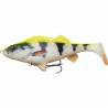 Naluca soft Savage Gear 4D Perch Shad Lemon SS05, 12.5cm, 23g