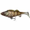 Naluca soft Savage Gear 4D Perch Shad Zander SS04, 12.5cm, 23g