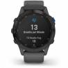 Ceas GARMIN Fenix 6 Pro Solar Edition, Slate grey cu curea neagră , 47mm