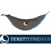 Hamac King Size Aqua Dark Grey Ticket to the Moon