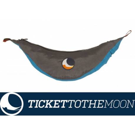 Hamac King Size Aqua Dark Grey Ticket to the Moon