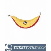 Hamac King Size Burgundy Dark Yellow Ticket to the Moon