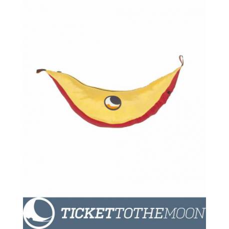Hamac King Size Burgundy Dark Yellow Ticket to the Moon
