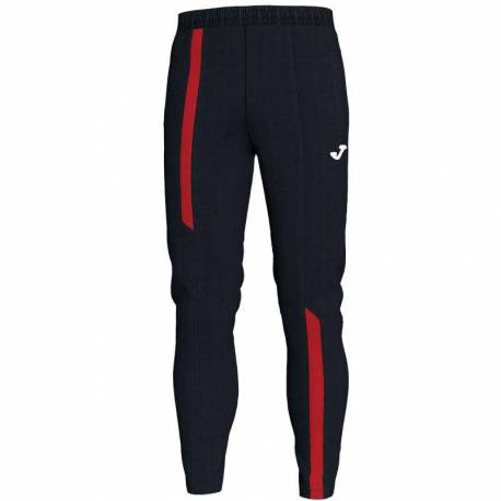 Pantaloni lungi trening JOMA Supernova, Negru/Rosu