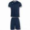 Set tricou si sort JOMA Academy, Bleumarin/Alb