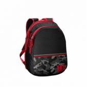 Rucsac Wilson Junior Backpack Camo, copii, negru/rosu