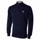 Pulover WILSON Staff Turtle Neck, bleumarin, marimea L