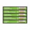 Fir textil BERKLEY X5 FLURO VERDE 08MM/7,6KG/150M