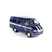 Macheta auto GAZ 2705 GAZelle (2003) 1:43 albastru Magazine Models