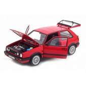 Macheta auto VOLKSWAGEN GOLF 2 GTI (1990) 1:18 rosu Norev