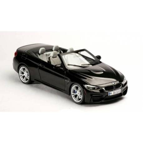 Macheta auto BMW M4 Cabrio (F33) (2014) 1:18 negru Paragon Models