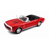 Macheta auto CHEVROLET Camaro SS 396 Convertible (1967) 1:18 rosu Maisto