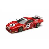 Macheta auto FERRARI 512BB No.72 LeMans 24h (1982) 1:43 rosu IXO