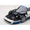 Macheta auto MASERATI MC12 Road Presentation Car (2004) 1:18 alb-albastru AutoArt