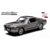 Macheta auto FORD Mustang (1967) - Eleanor 1:43 gri cu dungi negre Greenlight Collectibles