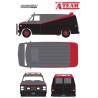 Macheta auto GMC Vandura Cargo Van (1983) 1:43 gri-negru Greenlight Collectibles