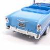 Macheta auto CHEVROLET Bel Air Convertible (1956) 1:18 albastru Lucky Die Cast